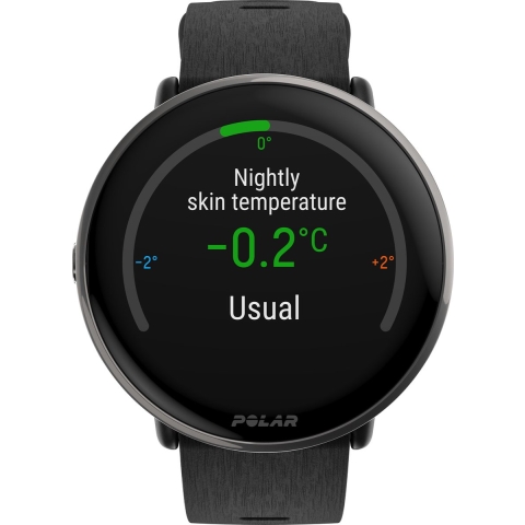 Polar IGNITE 3 Titanium SIL grau | Smartwatch | Silikonarmband | Hochauflösendes AMOLED Display mit Touchscreen | leistungsstarker Core-Prozessor
