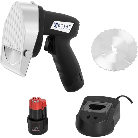 Dönermesser elektrisch - 3.000 U/min - 60 kg/h - Akkubetrieb