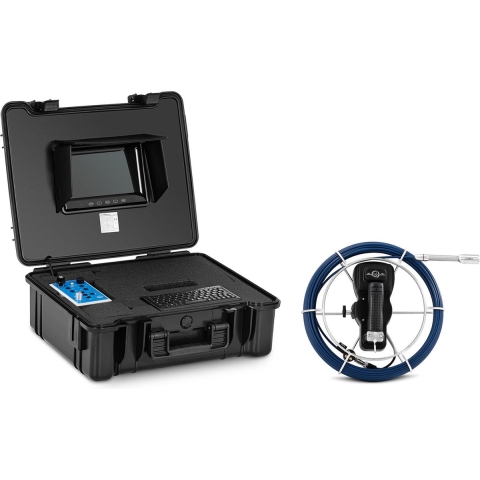 Rohrkamera - 30 m - 12 LED - 7" TFT Farb-Touch-Display