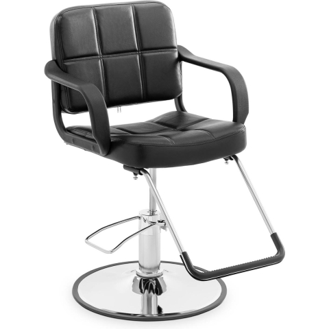 Friseurstuhl - Fußstütze - 50 - 64 cm - 170 kg - schwarz