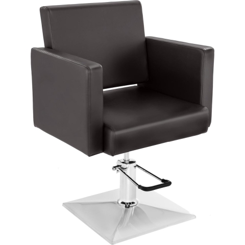 Friseurstuhl - 48 - 59 cm - 200 kg - Braun