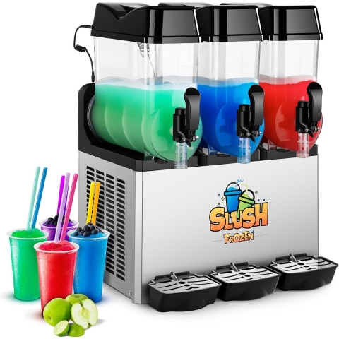 Slush-Maschine - 3 x 10 l - Royal Catering