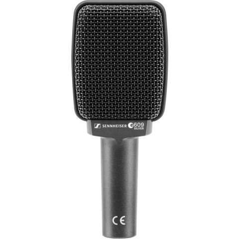 Sennheiser e 609 Silver Instrumenten-Mikrofon für GitarrenAmp-Abnahme, dynamisch