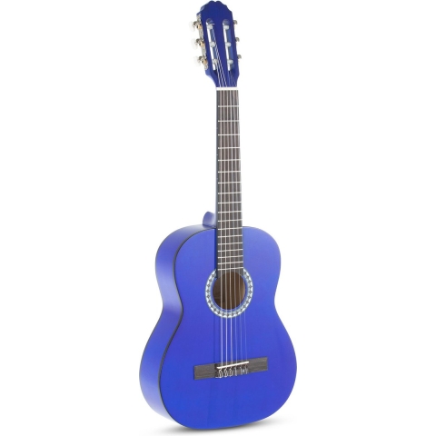 GEWA PURE Klassikgitarre Basic 1/2 Transparent Blau
