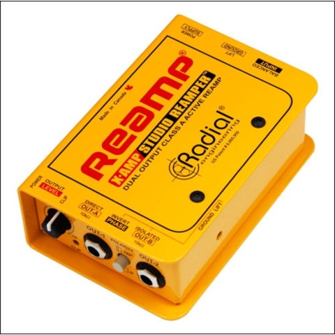 Radial Engineering X-Amp Aktiver Re-Amper, Splitter für Gitarrenamps