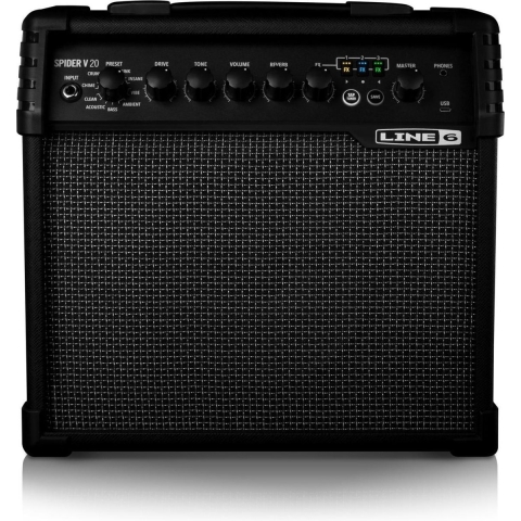 Line 6 Spider V 20 MkII Modeling Combo
