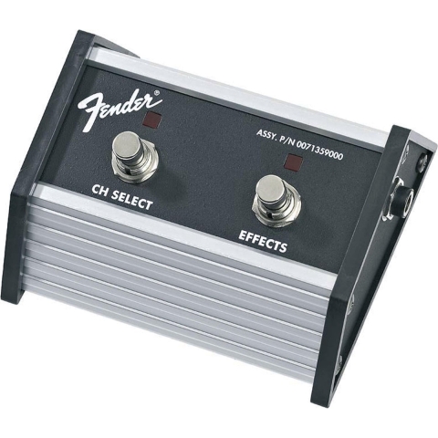 Fender 2-Button Footswitch für Superchamp X2 und FM65DSP2 mit LED's