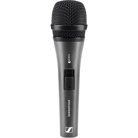 Sennheiser e 835 S Gesangsmikrofon, dynamisch, Niere, Schalter