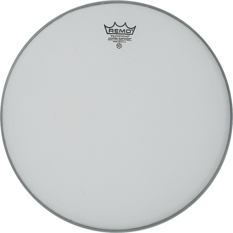Remo 18" Emperor coated Tomfell doppellagig weiss