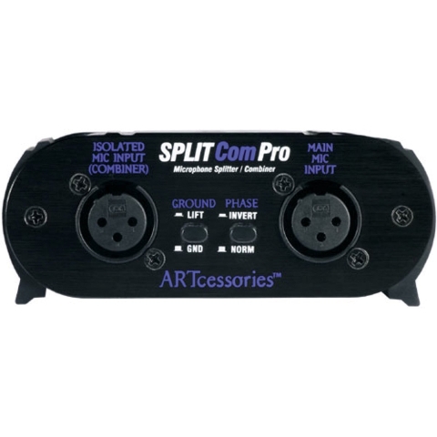 ART Splitcom Pro Splitter Mikrofon Combiner / Splitter mit galvanischer Trennung