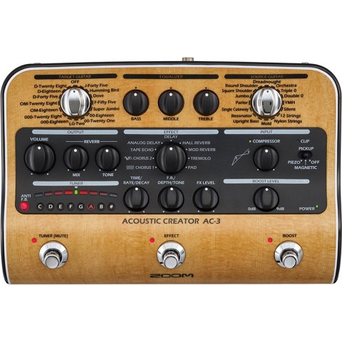Zoom AC-3 Akustikgitarreneffekt