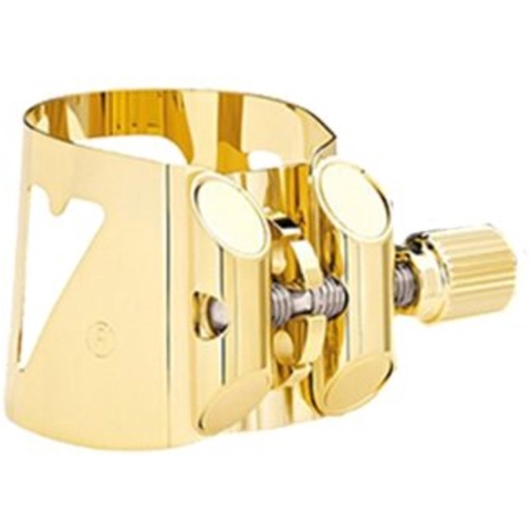 Vandoren Blattschraube Tenorsax Ebonite Optimum vergoldet, Plastik Kapsel, LC08P