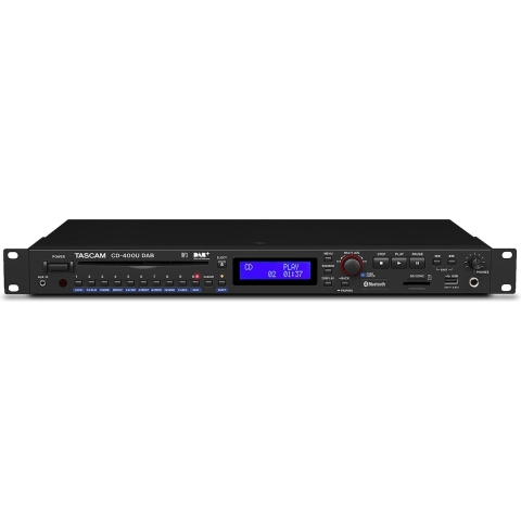 Tascam CD-400U DAB CD/USB/SD Medien-Player mit Radio- und Bluetooth-Empfänger