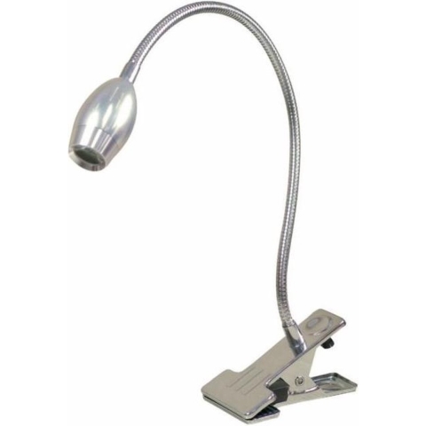 Kleiber LED Clip-Lampe 360° Flexibel Silber 38cm
