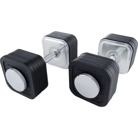 Ironmaster Quick-Lock Adjustable Dumbbell Set - 34 KG (1 x 34 KG Dumbbell)
