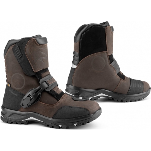 GIANNI FALCO Marshall, Adventure motorcycle boots, Brown