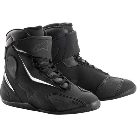 ALPINESTARS Fastback-2 Drystar, Motorcycle shoes, Black Black