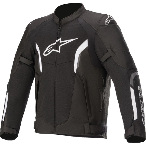 ALPINESTARS AST V2 Air Jacket, Men's summer motorcycle, Black-White