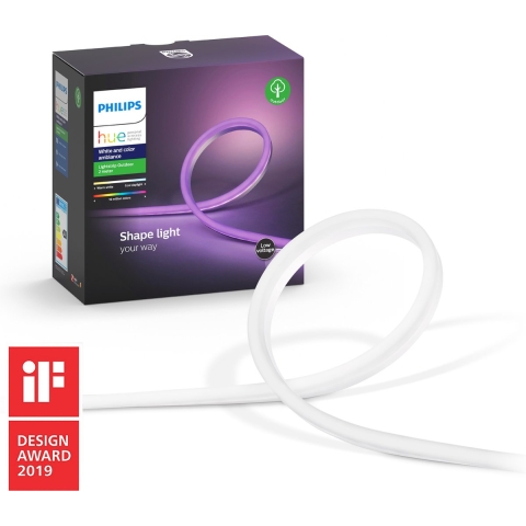 Hue Lightstrip für den Außenbereich weißes und farbiges Licht 2m Beleuchtung