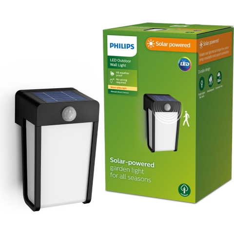 Abdeckhaube gefrostet basic solar wandleuchte