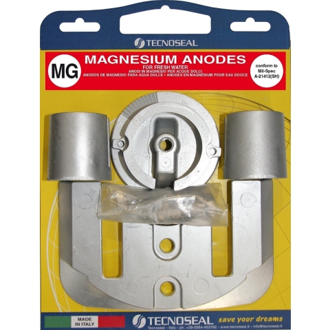 Tecnoseal Anoden Anodensatz Magnesium für MerCruiser Bravo One