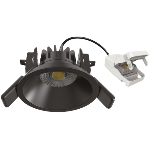 Ivar Einbauspot Schwarz 4 Stück