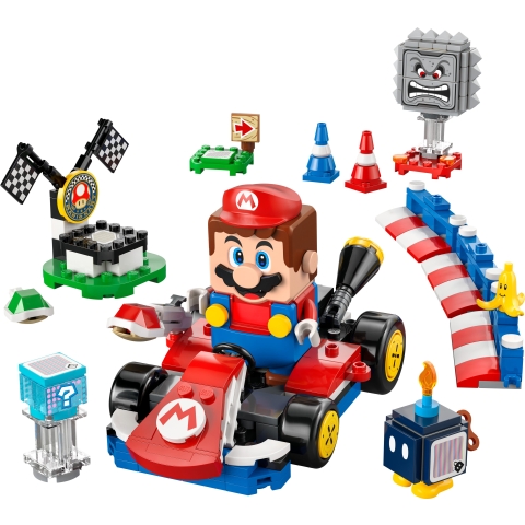Mario Kart - Interaktiver LEGO Mario & Standard-Kart