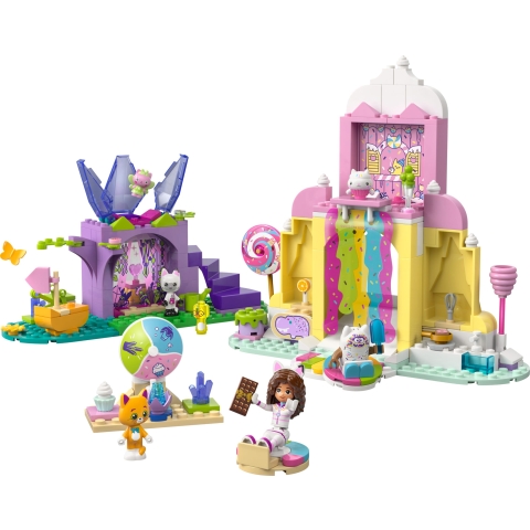 Zuckerguss-Gebirge und Kätzchen-Garten