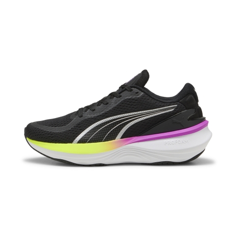 PUMA Scend Pro 2 Laufschuhe, Schuhe, Schwarz/Gelb Alert/Pure Magenta, 39