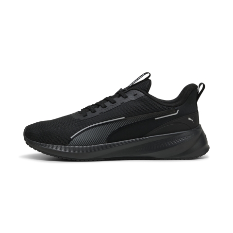 PUMA Flyer Lite 3 Laufschuhe, Schuhe, Schwarz/Schwarz/Silver, 44.5