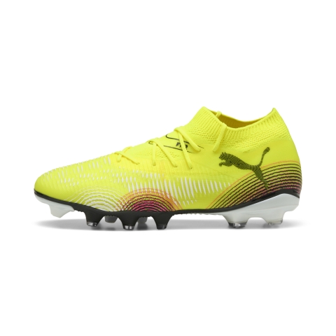PUMA FUTURE 8 MATCH FG/AG Fußballschuhe Unisex, Schuhe, Gelb Alert/Schwarz/Sun Struck, 43