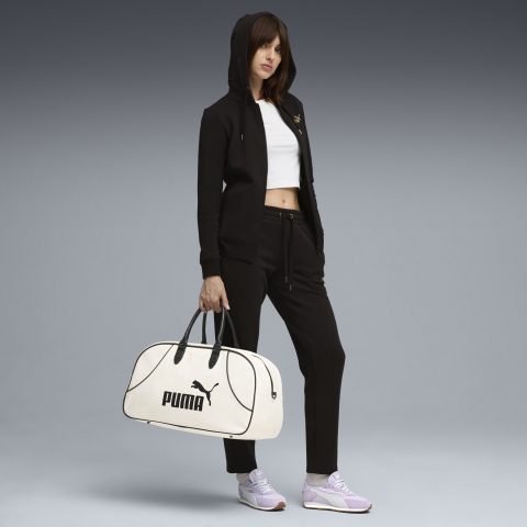 PUMA Metallisch Jogginganzug mit Kapuze Damen, Kleidung, Schwarz, M