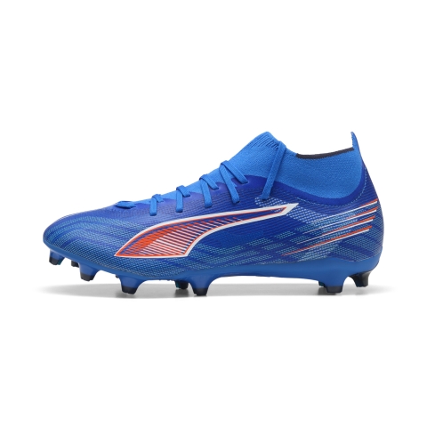 PUMA ULTRA 6 MATCH+ FG/AG Fußballschuhe Unisex, Schuhe, Ultra Blau/Weiß/Schwarz, 45