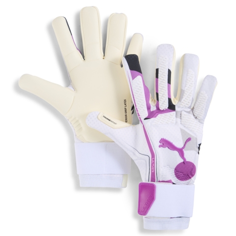 PUMA ULTRA Ultimate FOREVER Hybrid-Fußball Go, Accessoires, Weiß/Pure Magenta/Schwarz, 10