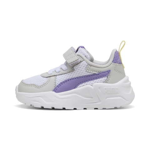 PUMA Trinity Lite Sneakers Baby, Schuhe, Weiß/Lavender Alert/Glacial Grau, 26