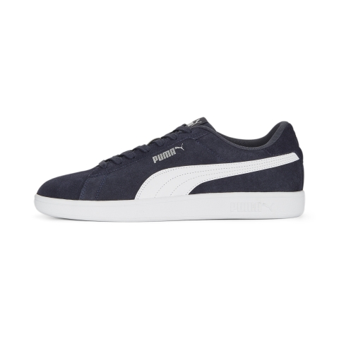 PUMA Smash 3.0 Sneakers, Schuhe, Parisian Night/Weiß/Silver, 37