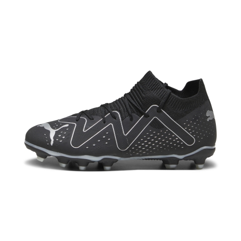 PUMA FUTURE MATCH FG/AG Fußballschuhe Teenager, Schuhe, Schwarz/Silver, 32.5