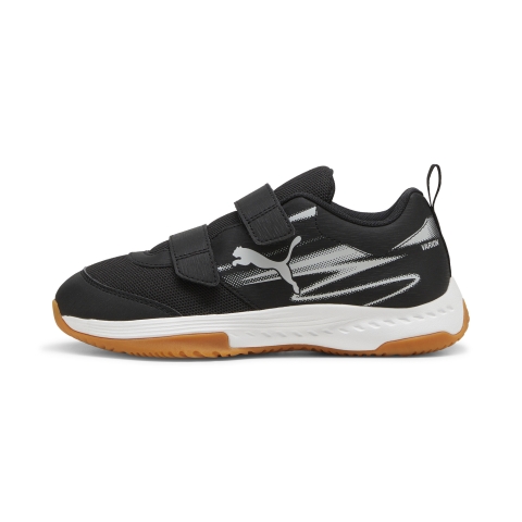 PUMA Varion II Hallensportschuhe Teenager, Schuhe, Schwarz/Cool Light Grau/Gum, 32