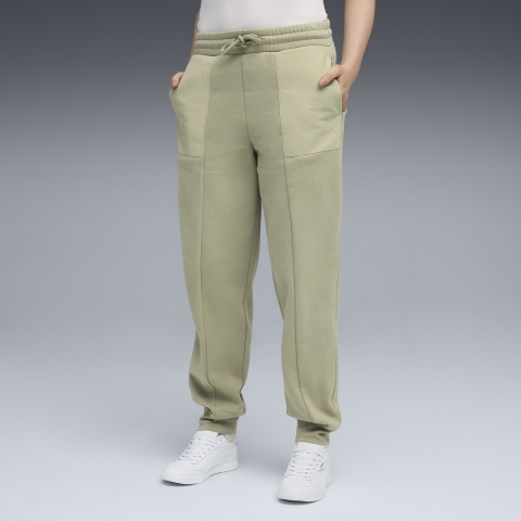 PUMA HER High-Waist-Jogginghose Damen, Kleidung, Lux Army, L