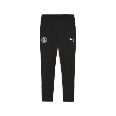 PUMA Manchester City Trainingshose Herren, Sport, Schwarz/Silver, M