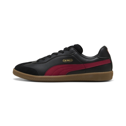 PUMA KING 21 IT Fußballschuhe Unisex, Schuhe, Schwarz/Dark Crimson, 42.5