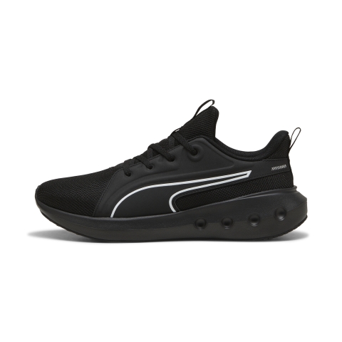 PUMA SOFTRIDE Carson Laufschuhe, Schuhe, Schwarz/Schwarz/Weiß, 44