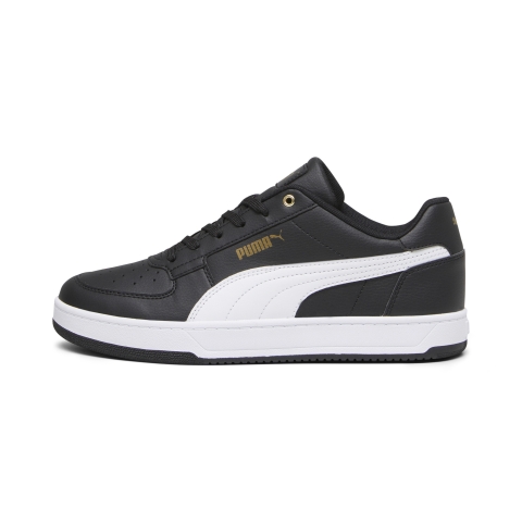 PUMA Caven 2.0 Sneakers Unisex, Schuhe, Schwarz/Weiß/Gold, 41