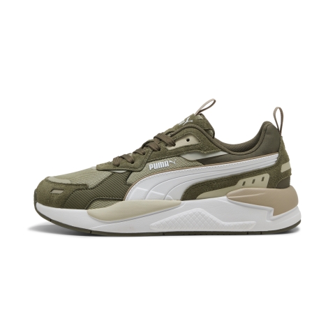PUMA X-Ray 3 SD Sneakers Unisex, Schuhe, Lux Army/Weiß/Loden Grün, 42