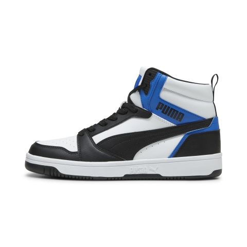 PUMA Rebound Sneakers, Schuhe, Schwarz/Weiß/Royal, 42
