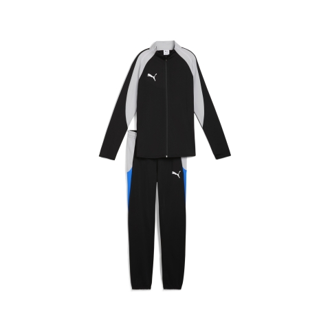 PUMA individualBLAZE Fußball-Trainingsanzug Damen, Sport, Schwarz/Weiß/Cool Light Grau, S