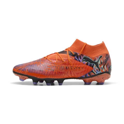 PUMA FUTURE 8 PRO CREATIVITY FG/AG Fußballschuhe Unisex, Schuhe,  Poppy/Dark Amethyst/Electric Peppermint, 44.5