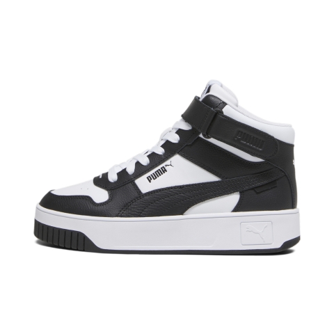 PUMA Carina Street Mid Sneakers Damen, Schuhe, Weiß/Schwarz, 37