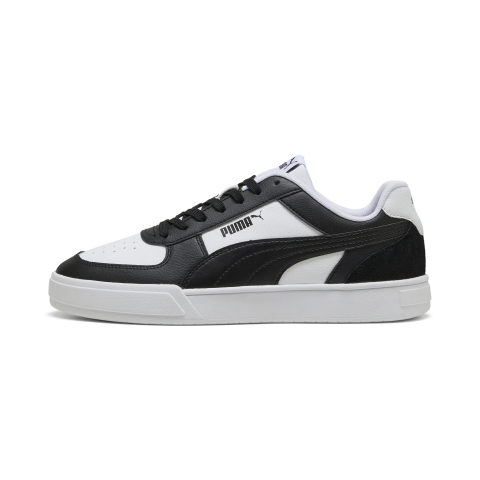 PUMA Caven Mix Sneakers, Schuhe, Weiß/Schwarz/Schwarz, 42