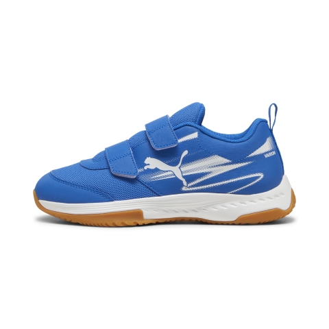PUMA Varion II Hallensportschuhe Teenager, Schuhe, Royal/Weiß/Gum, 28